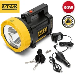 BULLDOG: projecteur rechargeable 30W