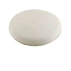 Butée de poignée de porte Diall blanc Ø6 cm