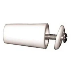 Butée de volet ronde blanche 40 mm Rolakit