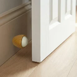 Butoir ø28 x Hauteur 40 mm mur hêtre verni