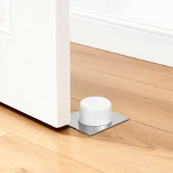 Butoir adhésif blanc Inox ø52 x Hauteur 26 mm