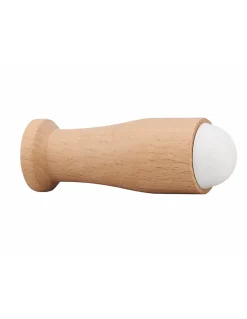 Butoir balustre, fixation au mur, bois, diamètre 28x80mm - THIRARD