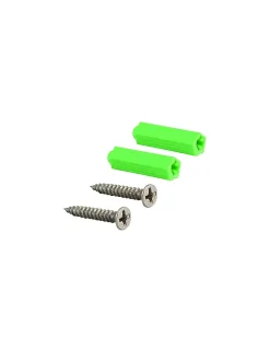 Butoir de porte cubique, corps inox, embout caoutchouc - THIRARD