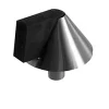 Butoir de porte Diall design Inox poli Ø3,8 cm