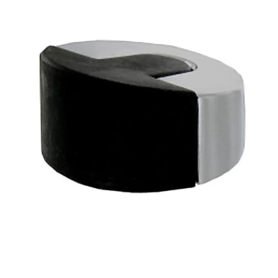 Butoir de porte DIALL inox poli Ø 4,7 cm