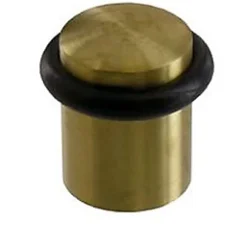 Butoir de porte DIALL inox doré Ø2 cm