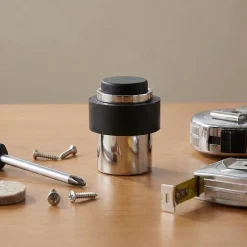 Butoir porte acier inoxydable ø24 mm Diall