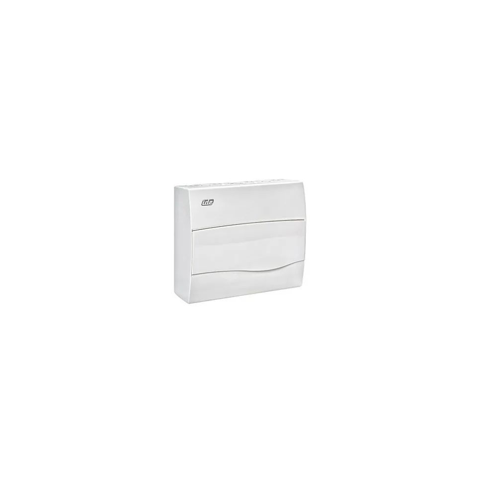 Bv12po Ide - Tableau De Distribution Résidentiel - 1 Rangée De 12 Modules - 228x264x99mm - Avec Rail Din