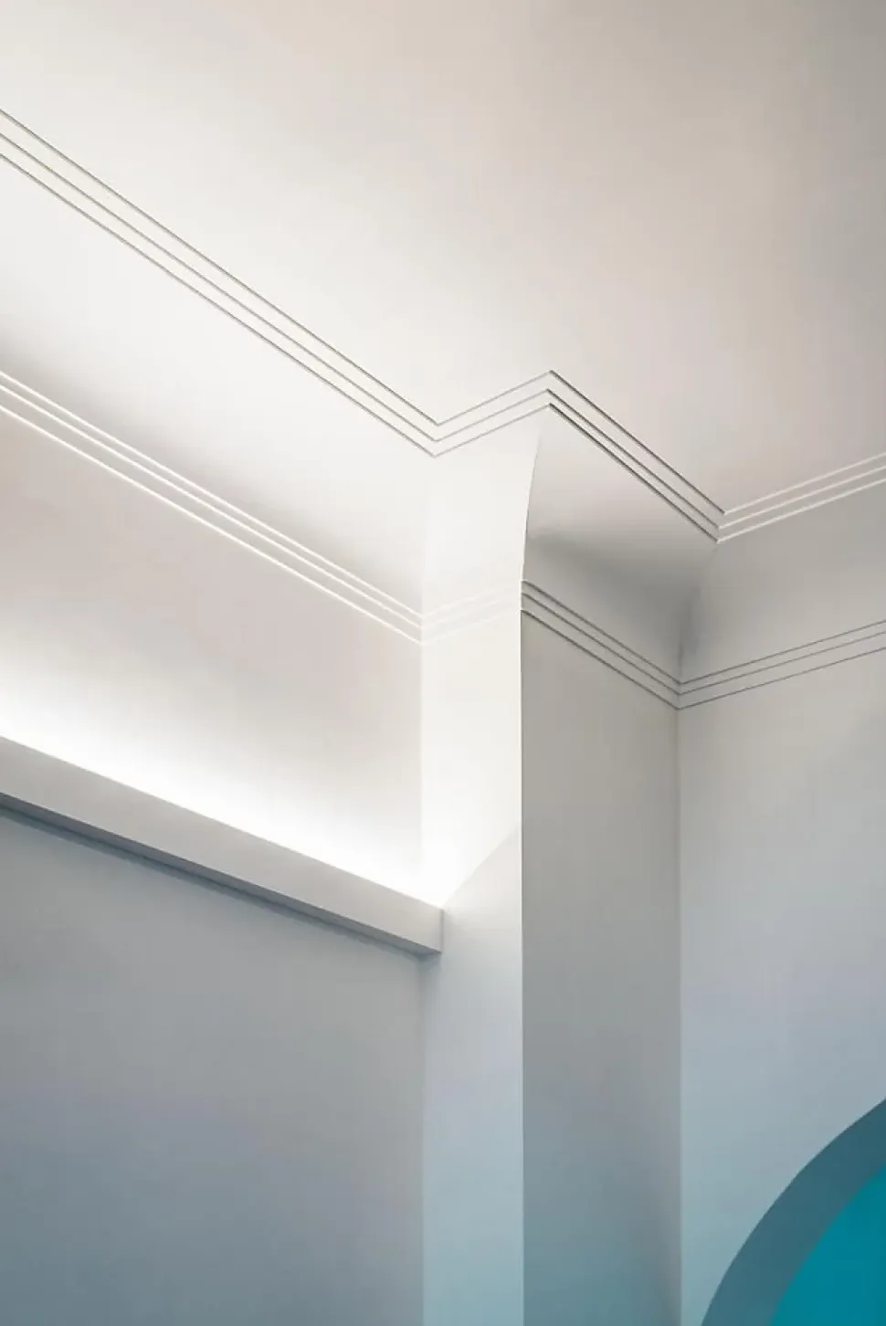 C381 Corniche Plafond Orac Decor -Luxxus - 9,5x5cm (h x p) Carton complet