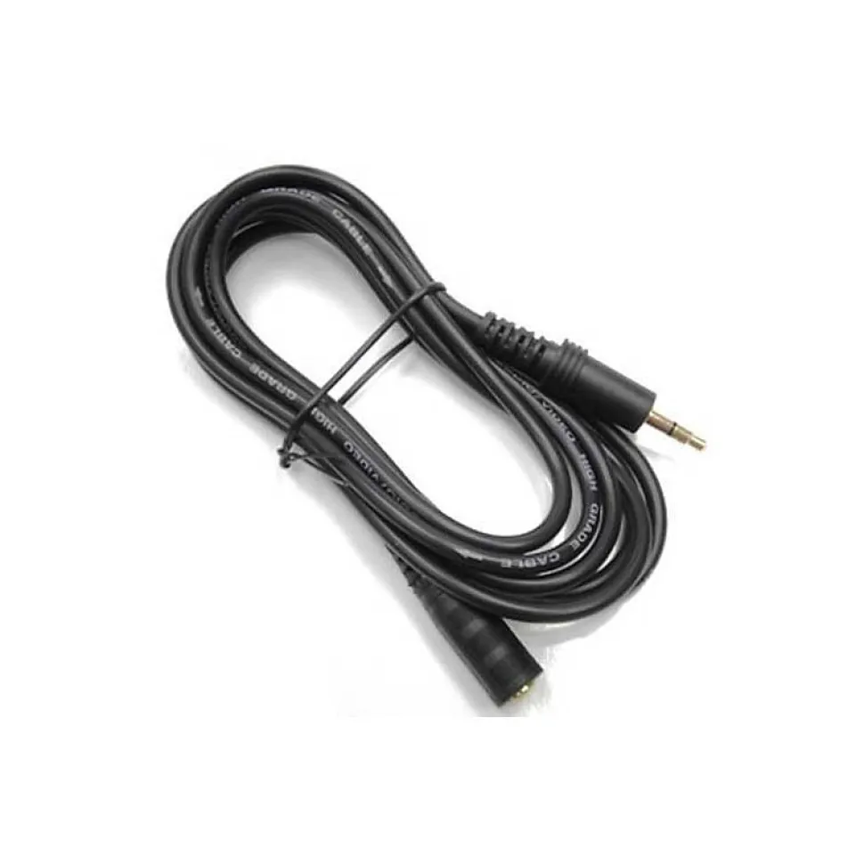 Cable mini jack mâle femelle de 5m
