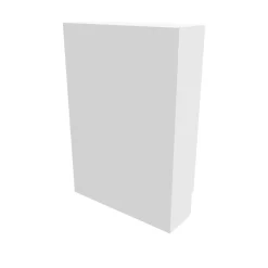 Cache nourrice plomberie ATOLE en acier Blanc - Largeur fixe - Taille 4 : 640 x 450 x 150 mm