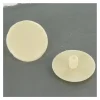 Cache tête Plastique Diamètre de tête: 15 DT 3 Longueur 4.5 RAL1015 ivoire clair - 100 pièces