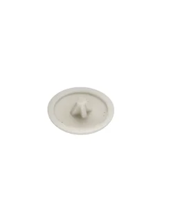 Cache tête Plastique Phillips de 2 RAL9002 blan gris Nylon Blanc Gris - 50 pièces
