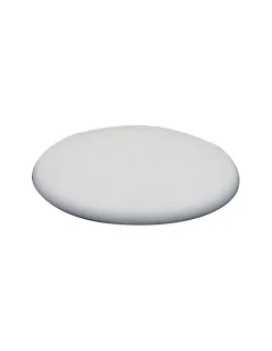 Cache tête Plastique Pozi numéro 2 Diamètre de tête: 12 RAL9010 blanc pur - 100 pièces