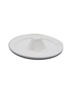 Cache tête Plastique Pozi numéro 2 Diamètre de tête: 12 RAL9010 blanc pur - 1000 pièces