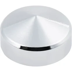 Cache-vis laiton chromé 8 mm - 20 pièces