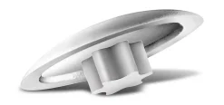 Cache-vis vis T20 blanc ø12 mm - 25 pièces