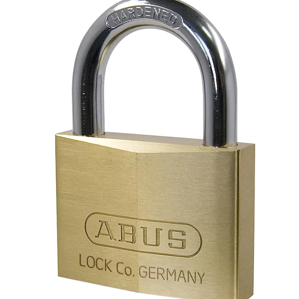 Cadenas à clé Abus 60/70 en laiton Ø de l'anse 12 mm l.70 x H.99 mm