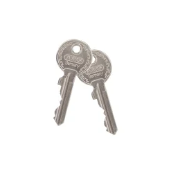 Cadenas à clé Abus 60/70 en laiton Ø de l'anse 12 mm l.70 x H.99 mm