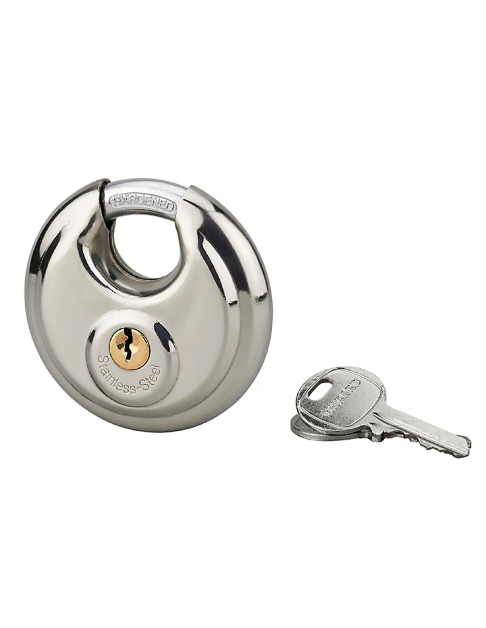 Cadenas à clé Astra UNIKEY (achetez-en plusieurs, ouvrez avec la même clé), 70mm, anse acier, 2 clés - THIRARD