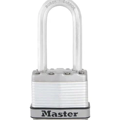 Cadenas à clé Master Lock Excell M1EURDLH acier laminé l.45 mm hauteur de l'anse 51 mm