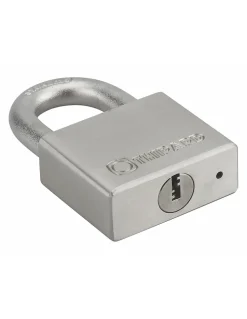 Cadenas à clé Rinox, inox, extérieur, anse inox, 30mm, 4 clés - THIRARD
