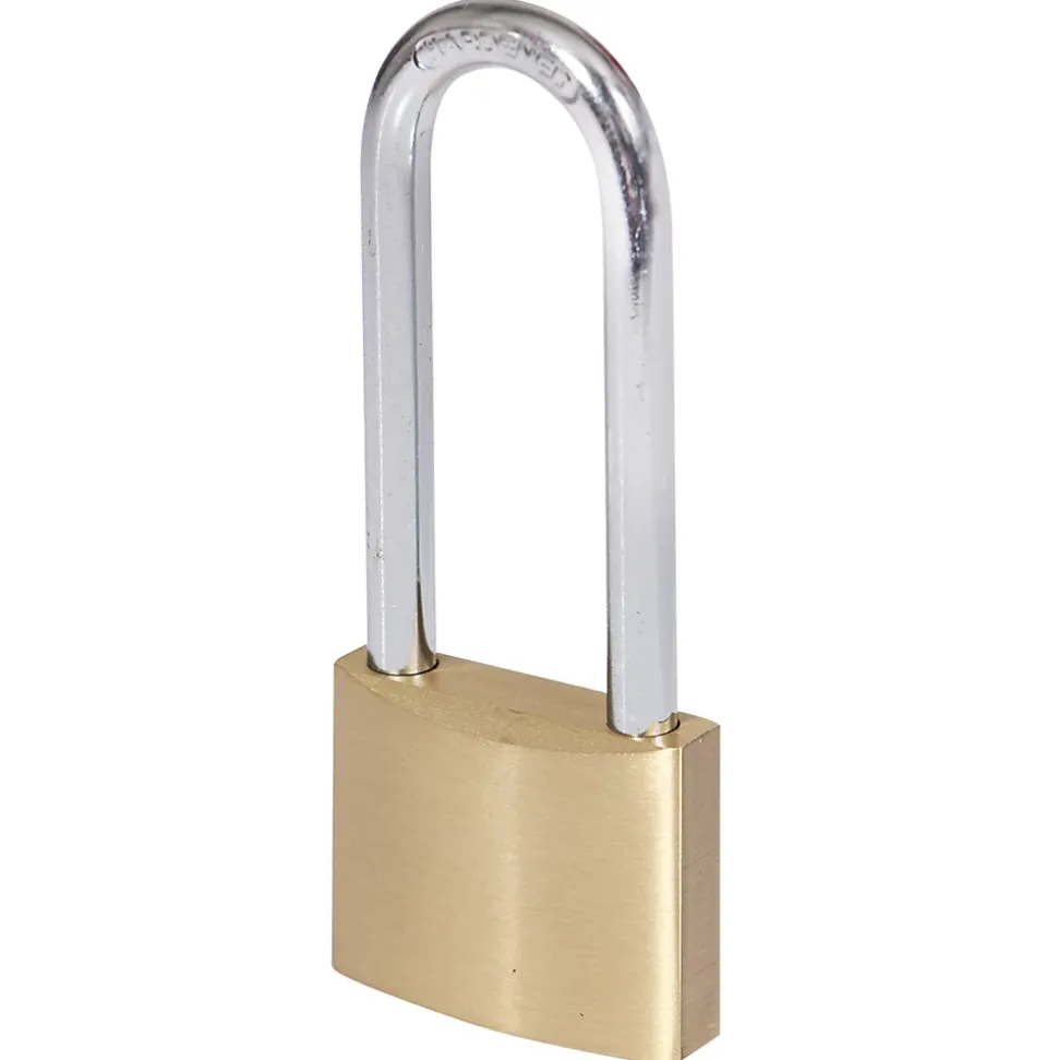 Cadenas à clé Smith & Locke BC7730L (1151) en laiton anse longue l.30 x H. 27 mm