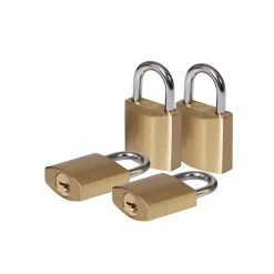 Cadenas à clé Smith & Locke en laiton l.21 mm vendu par 4 pièces