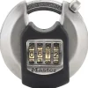 Cadenas à combinaison Master Lock Excell M40EURDNUM disque en zinc Ø70 mm hauteur de l'anse 16 mm