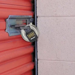 Cadenas à combinaison Master Lock Excell M40EURDNUM disque en zinc Ø70 mm hauteur de l'anse 16 mm