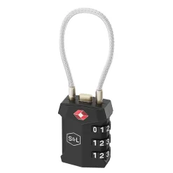 Cadenas à combinaison Smith & Locke zinc 62x30mm