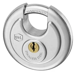 Cadenas à combinaison Smith & Locke acier inoxydable 38x70 mm