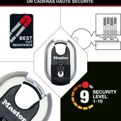Cadenas Acier inoxydable Master Lock Excell 60 x 87 mm