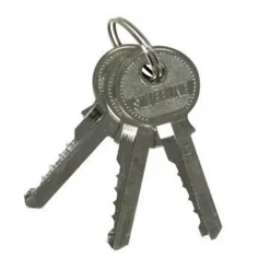 Cadenas Circulaire en Acier Inoxydable 70 mm - Sécurisé et Durable - Protection Optimale - Silverline