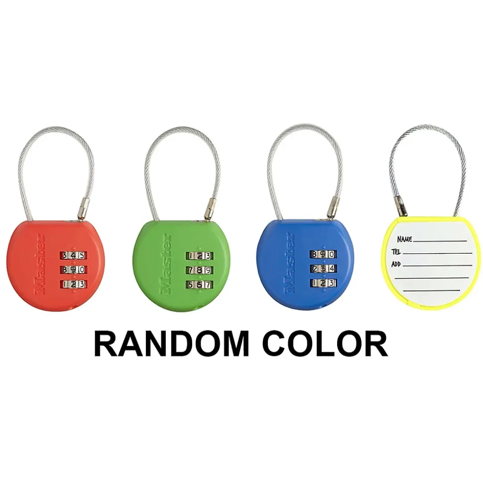 Cadenas porte-adresse Master Lock 42 mm