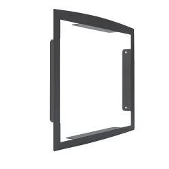 Cadre d'encastrement Gris anthracite aspect sablé REN 0206
