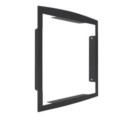 Cadre d'encastrement Noir Sablé RAL 2100 MS