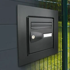 Cadre d'encastrement pour boîte aux lettres Profil+ Gris
