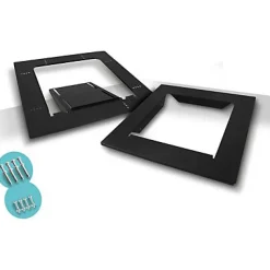 Cadre d'encastrement pour boîte aux lettres Profil+ Gris