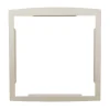 Cadre d'encastrement Ton Pierre aspect sablé RAL 1013 S