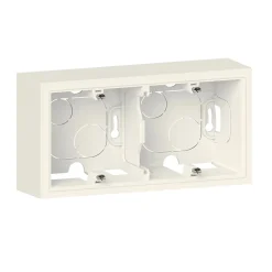 Cadre support saillie 2 postes Legrand Dooxie blanc