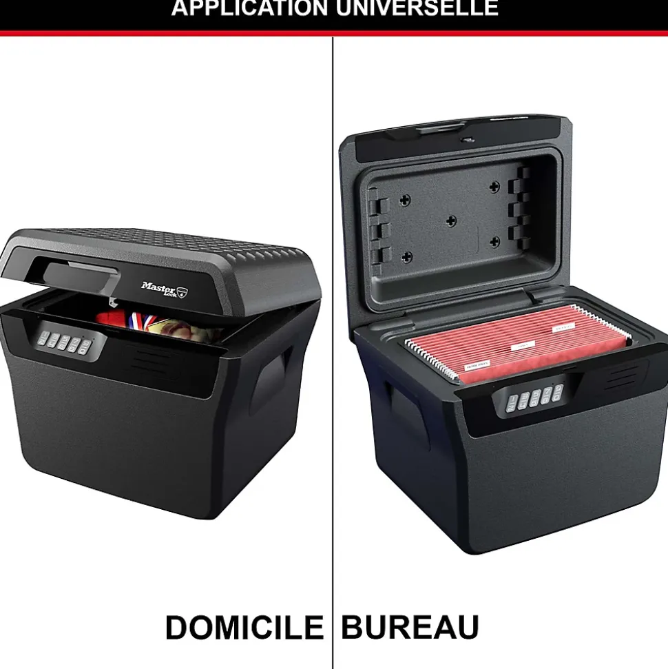 Caisson de sécurité ignifugé et étanche format L MasterLock