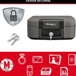 Caisson de sécurité Master Lock - Petit format 7.8L