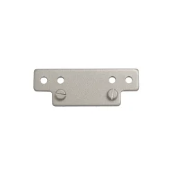 Cale en acier pour crochet standard, 16 mm Fer Argent