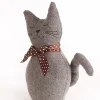 Cale porte chat Rei tissu ⌀10,5x H.25,5 cm