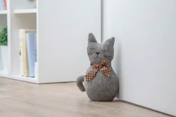 Cale porte chat Rei tissu ⌀10,5x H.25,5 cm