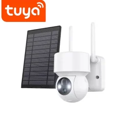 CAMERA EXTERIEURE MOTORISEE WIFI SOLAIRE 2K