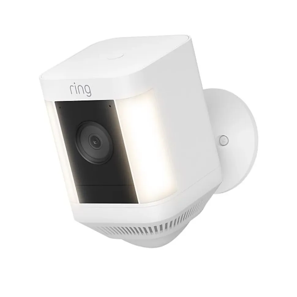 Caméra de surveillance - RING - Spotlight Cam Plus Batterie - HD 1080p - Vision nocturne couleur