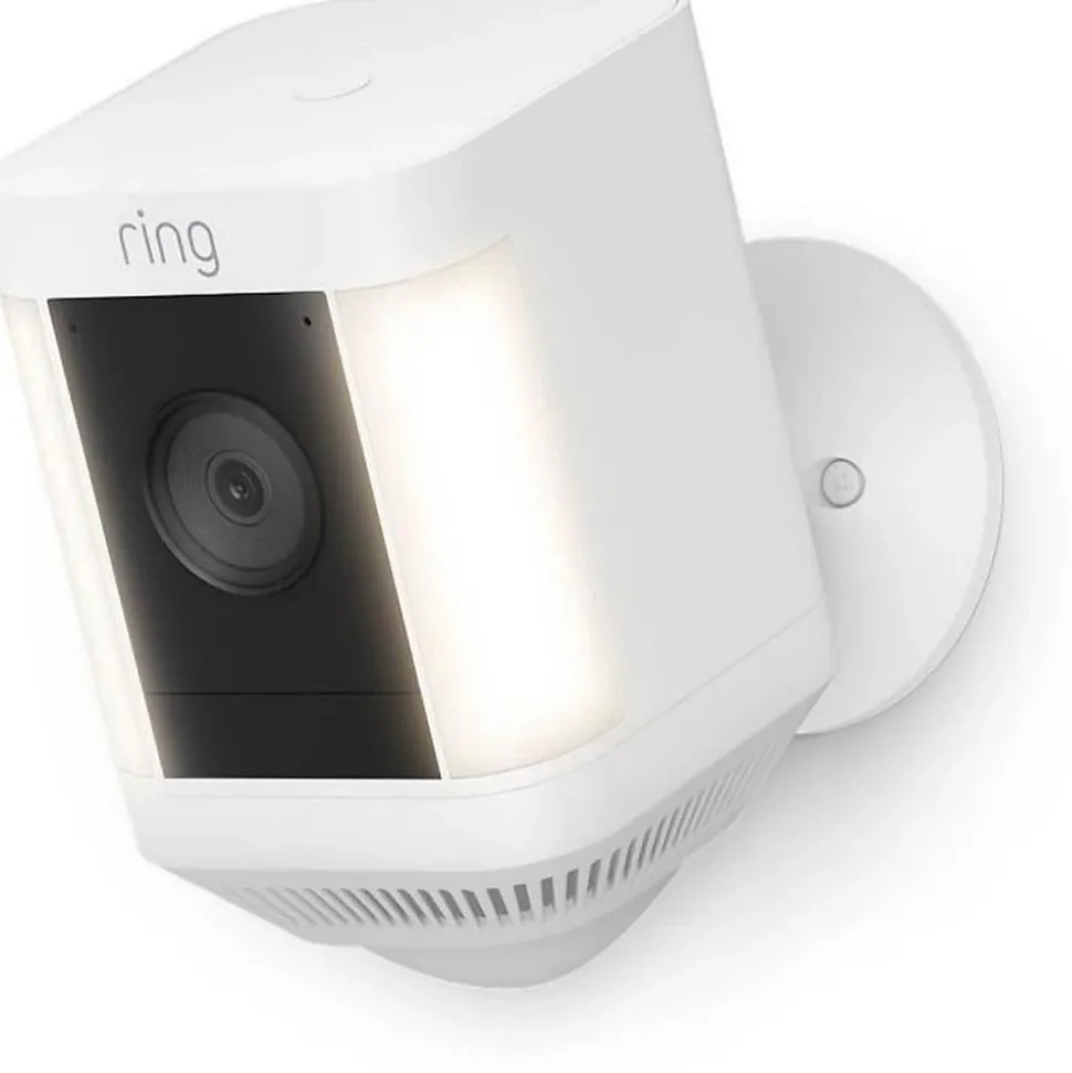 Caméra de surveillance - RING - Spotlight Cam Plus Batterie - HD 1080p - Vision nocturne couleur
