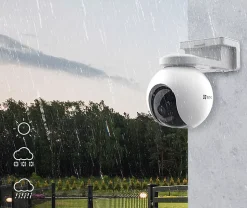 Caméra de surveillance extérieure connectée Ezviz HB8 avec panneau solaire